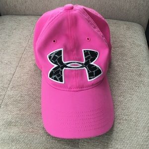 Pink Under Armour Cap - Youth size